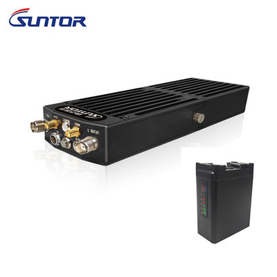 15-20KM 1.4GHz OFDMの無人機のビデオ送信機および受信機UAV無線DC 9~13V