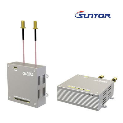 70Mbps無人機UAVのビデオ送信機1.4GHz IPの網目状ネットワーク8sはRelink